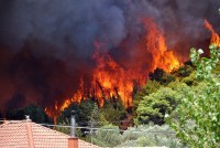 Βιβλική καταστροφή στη Ζάκυνθο: Μάχη με την πύρινη λαίλαπα στις Μαριές 