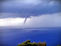 Υδροστρόβιλος έκανε την εμφάνισή του στη Ζάκυνθο   